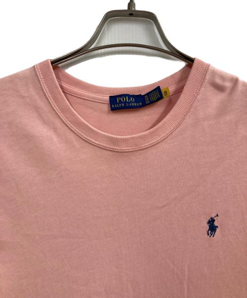 POLO RALPH LAUREN（ポロ・ラルフローレン）POLO RALPH LAUREN (ポロ・ラルフローレン) 半袖カットソー ピンク サイズ:XLの古着・服飾アイテム
