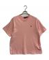 POLO RALPH LAUREN（ポロ・ラルフローレン）の古着「半袖カットソー」｜ピンク