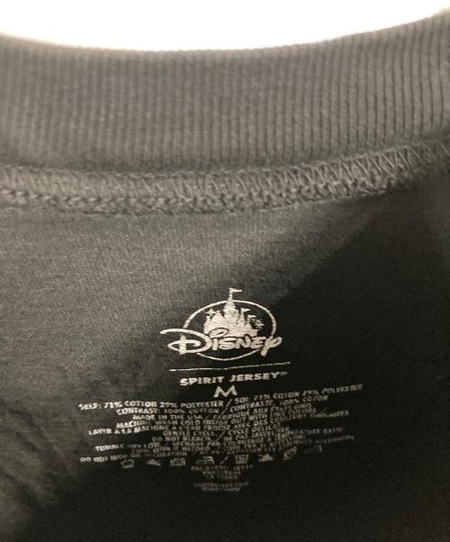 DISNEY（ディズニー）DISNEY (ディズニー) SPIRIT JERSEY (スピリット ジャージー) ミッキープリントボーダーカットソー ブラック サイズ:Mの古着・服飾アイテム