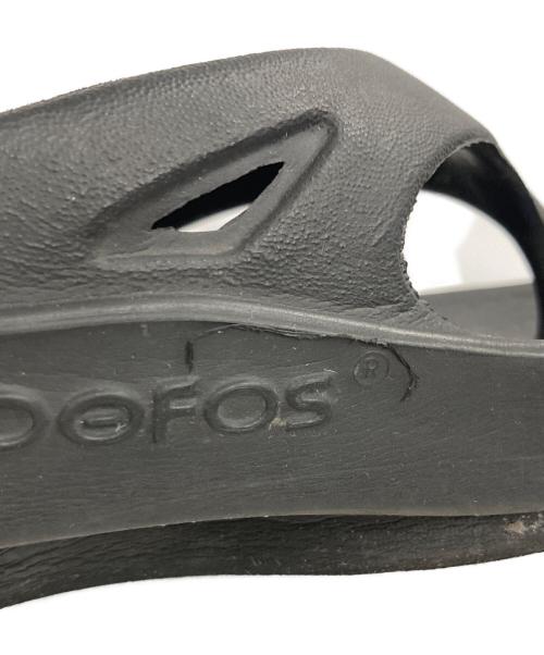 OOFOS（ウーフォス）OOFOS (ウーフォス) リカバリーサンダル ブラック サイズ:EU37の古着・服飾アイテム