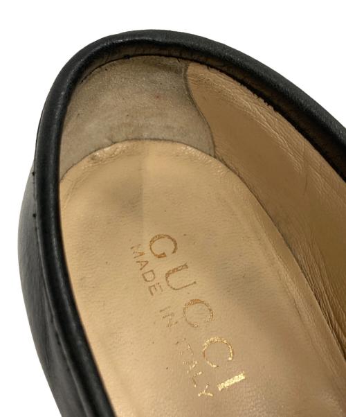 GUCCI（グッチ）GUCCI (グッチ) ホースビットローファー ブラック サイズ:5Ｃの古着・服飾アイテム