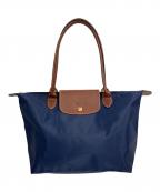 LONGCHAMPロンシャン）の古着「ル プリアージュ ロング S」｜ネイビー