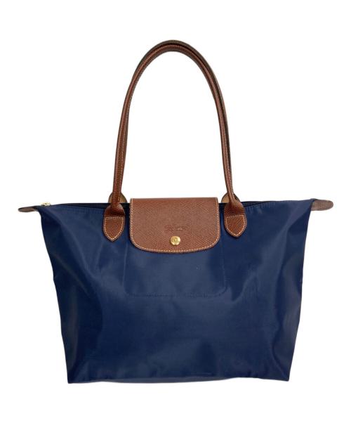 LONGCHAMP（ロンシャン）LONGCHAMP (ロンシャン) ル プリアージュ ロング S ネイビーの古着・服飾アイテム