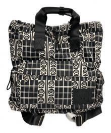 ANNA SUI（アナスイ）の古着「2WAYバッグ」｜ブラック×ホワイト
