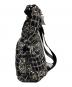 ANNA SUI (アナスイ) 2WAYバッグ ブラック×ホワイト 未使用品：8000円