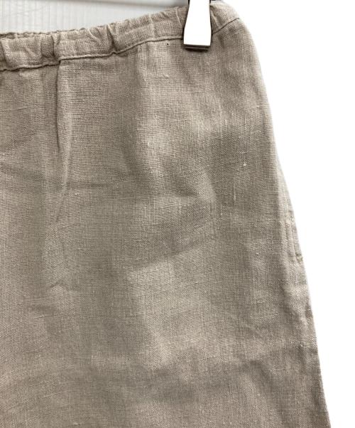 fog linen work（フォグリネンワーク）fog linen work (フォグリネンワーク) リネンガウチョパンツ ベージュ サイズ:記載なし（実寸サイズを参照ください）の古着・服飾アイテム