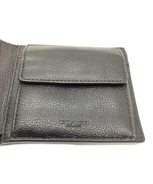 COACH（コーチ）COACH (コーチ) 2つ折り財布 ブラックの古着・服飾アイテム