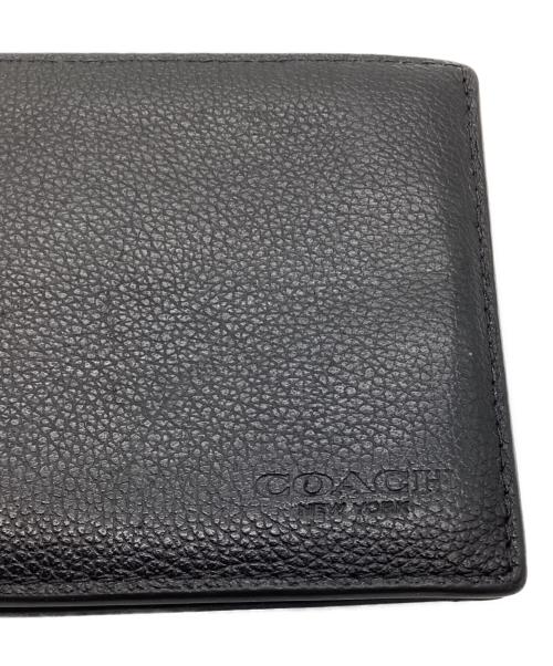 COACH（コーチ）COACH (コーチ) 2つ折り財布 ブラックの古着・服飾アイテム