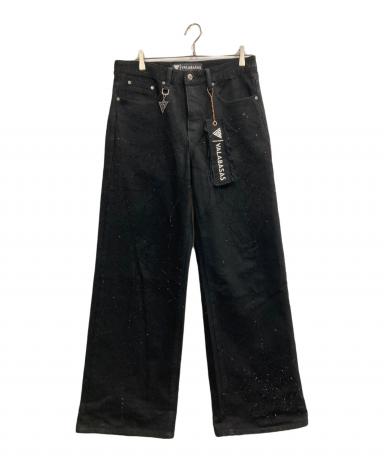 中古・古着通販】VALABASA (バラバサス) ラインストーンデニムパンツ