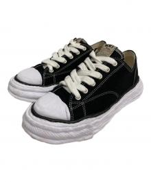 Maison MIHARA YASUHIRO（メゾン ミハラ ヤスヒロ）の古着「"PETERSON23" OG Sole Canvas Low-top Sneaker」｜ブラック