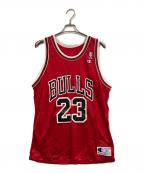 Championチャンピオン）の古着「NBA BULLS ビブス」｜レッド
