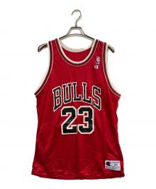 Champion（チャンピオン）の古着「NBA BULLS ビブス」｜レッド
