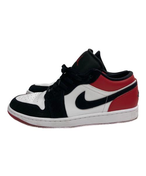 NIKE（ナイキ）NIKE (ナイキ) AIR JORDAN 1 LOW SE レッド×ホワイト サイズ:29の古着・服飾アイテム