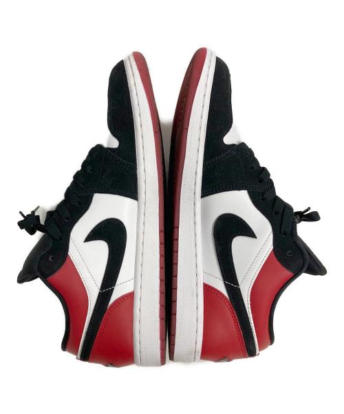 NIKE（ナイキ）NIKE (ナイキ) AIR JORDAN 1 LOW SE レッド×ホワイト サイズ:29の古着・服飾アイテム