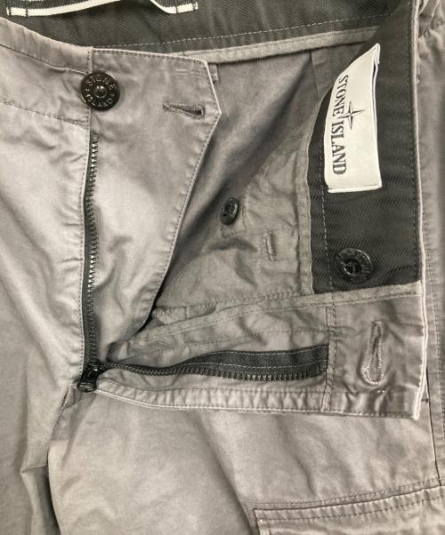 STONE ISLAND（ストーンアイランド）STONE ISLAND (ストーンアイランド) カーゴパンツ グレー サイズ:W29の古着・服飾アイテム