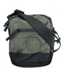 STONE ISLAND（ストーンアイランド）の古着「エコニールナイロンショルダーバッグ」｜オリーブ