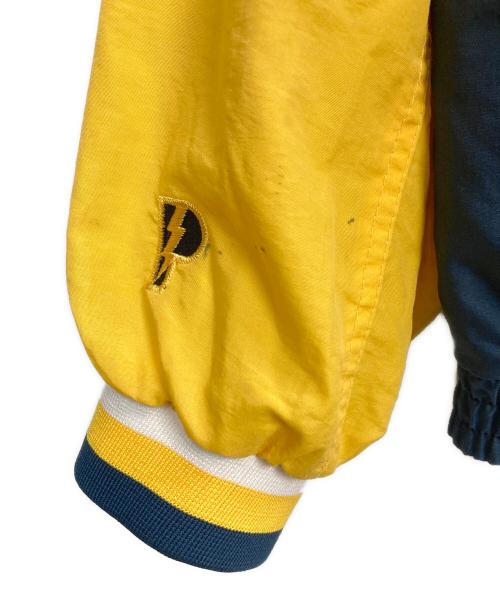 PROLAYER（プロレイヤー）prolayer (プロレイヤー) ナイロンスタジャン ネイビー×イエロー サイズ:XLの古着・服飾アイテム