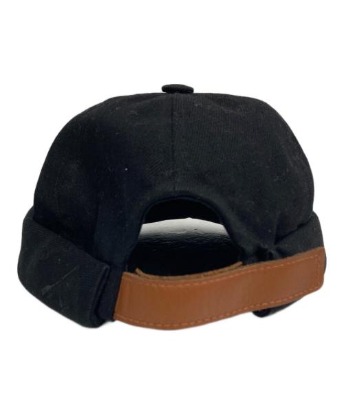 BETON CIRE（ベトン シレ）BETON CIRE (ベトン シレ) fisherman cap ブラックの古着・服飾アイテム