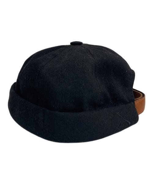 BETON CIRE（ベトン シレ）BETON CIRE (ベトン シレ) fisherman cap ブラックの古着・服飾アイテム