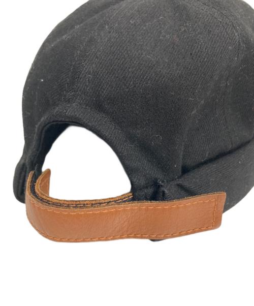BETON CIRE（ベトン シレ）BETON CIRE (ベトン シレ) fisherman cap ブラックの古着・服飾アイテム