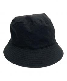 kijima takayuki（キジマタカユキ）の古着「26SS　REVERSIBLE BUCKET 6PANEL HAT」｜BLACK x GRAY