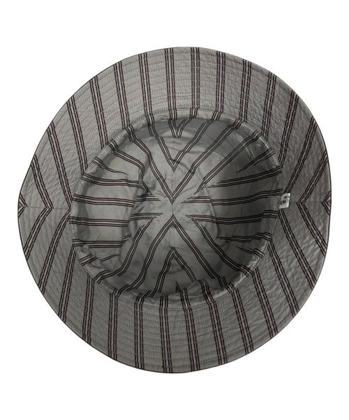 kijima takayuki（キジマタカユキ）kijima takayuki (キジマタカユキ) 26SS　REVERSIBLE BUCKET 6PANEL HAT BLACK x GRAYの古着・服飾アイテム