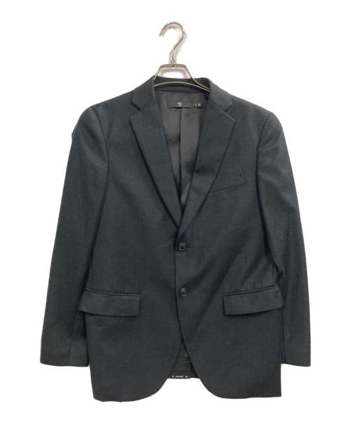 +J（プラスジェイ）+J (プラスジェイ) ライトウールセットアップスーツ グレー サイズ:S / 73cmの古着・服飾アイテム