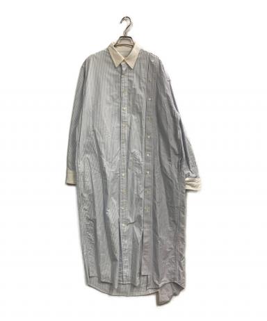 中古・古着通販】77circa (ナナナナサーカ) リメイクシャツワンピース