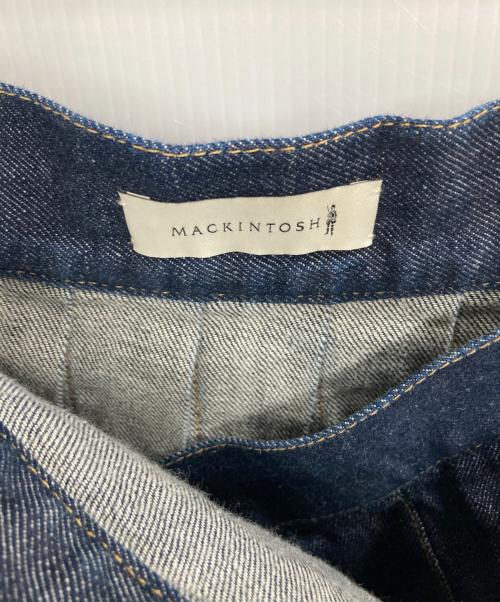 MACKINTOSH（マッキントッシュ）MACKINTOSH (マッキントッシュ) デニムラップスカート インディゴ サイズ:記載なし（実寸サイズを参照ください）の古着・服飾アイテム