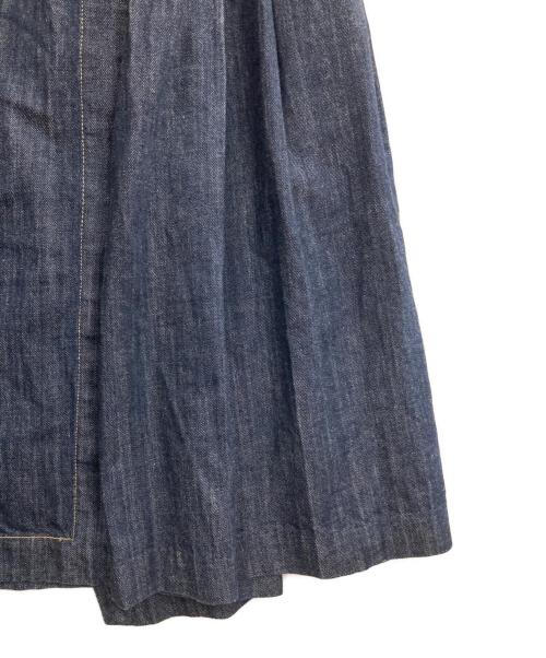 MACKINTOSH（マッキントッシュ）MACKINTOSH (マッキントッシュ) デニムラップスカート インディゴ サイズ:記載なし（実寸サイズを参照ください）の古着・服飾アイテム