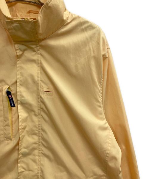CHAPS RALPH LAUREN（チャップス ラルフローレン）CHAPS RALPH LAUREN (チャップス ラルフローレン) リップストップハイネックナイロンジャケット イエロー サイズ:Mの古着・服飾アイテム