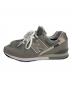 NEW BALANCE (ニューバランス) ローカットスニーカー グレー サイズ:27：12000円
