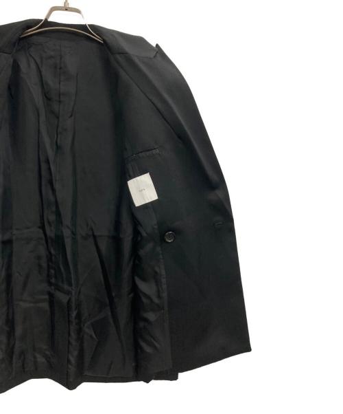 Lui's（ルイス）Lui's (ルイス) ウール混ベネシャンダブルボクシージャケット ブラック サイズ:Sの古着・服飾アイテム