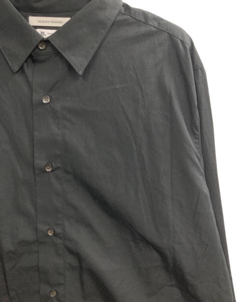 alcindor materials（アルシンダーマテリアルズ）alcindor materials (アルシンダーマテリアルズ) リラックスシャツ ブラック サイズ:Lの古着・服飾アイテム