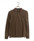 FRED PERRYフレッドペリー）の古着「ポロシャツ」｜ブラウン