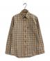 BURBERRY BLACK LABEL（バーバリーブラックレーベル）の古着「ノバチェックシャツ」｜ブラウン