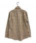 BURBERRY BLACK LABEL (バーバリーブラックレーベル) ノバチェックシャツ ブラウン サイズ:L：7000円