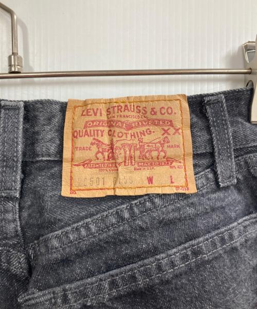 LEVI'S（リーバイス）LEVI'S (リーバイス) 501デニムパンツ ブラック サイズ:記載なし（実寸サイズを参照ください）の古着・服飾アイテム