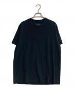 GIVENCHYジバンシィ）の古着「Letter Print Crew Neck Short Sleeve T-Shirt」｜ブラック