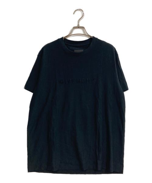 GIVENCHY（ジバンシィ）GIVENCHY (ジバンシィ) Letter Print Crew Neck Short Sleeve T-Shirt ブラック サイズ:Sの古着・服飾アイテム