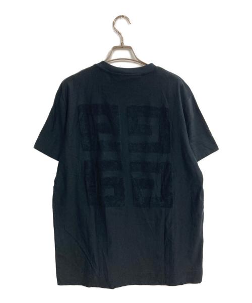 GIVENCHY（ジバンシィ）GIVENCHY (ジバンシィ) Letter Print Crew Neck Short Sleeve T-Shirt ブラック サイズ:Sの古着・服飾アイテム