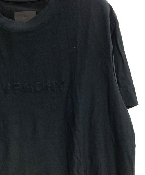 GIVENCHY（ジバンシィ）GIVENCHY (ジバンシィ) Letter Print Crew Neck Short Sleeve T-Shirt ブラック サイズ:Sの古着・服飾アイテム