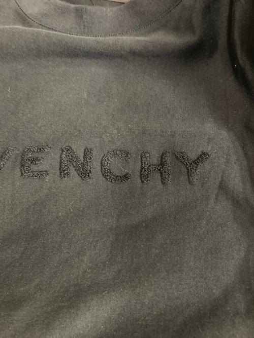 GIVENCHY（ジバンシィ）GIVENCHY (ジバンシィ) Letter Print Crew Neck Short Sleeve T-Shirt ブラック サイズ:Sの古着・服飾アイテム