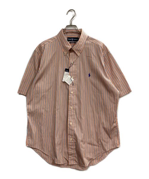 RALPH LAUREN（ラルフローレン）RALPH LAUREN (ラルフローレン) S/Sボタンダウンシャツ オレンジ サイズ:LLの古着・服飾アイテム
