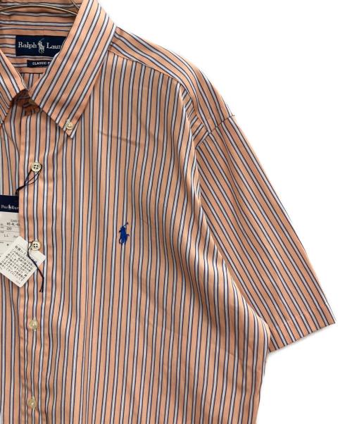 RALPH LAUREN（ラルフローレン）RALPH LAUREN (ラルフローレン) S/Sボタンダウンシャツ オレンジ サイズ:LLの古着・服飾アイテム