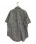 RALPH LAUREN (ラルフローレン) S/Sギンガムチェックシャツ ホワイト×ブラック サイズ:XL：8000円