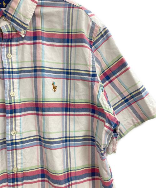 RALPH LAUREN（ラルフローレン）RALPH LAUREN (ラルフローレン) S/Sチェックシャツ マルチカラー サイズ:Lの古着・服飾アイテム