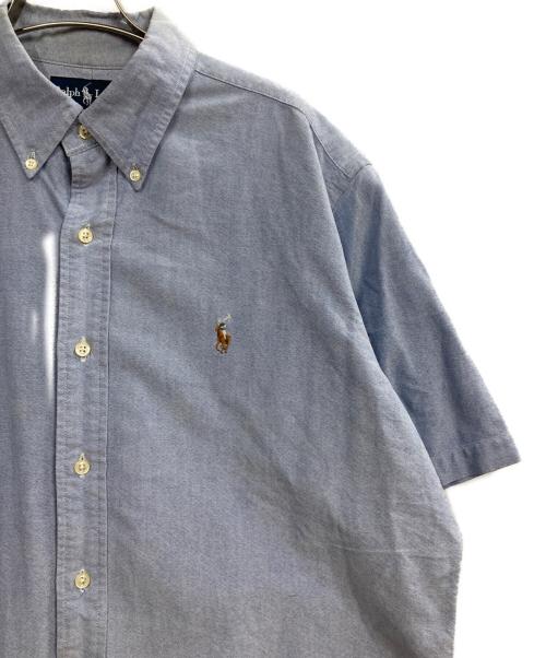 RALPH LAUREN（ラルフローレン）RALPH LAUREN (ラルフローレン) S/Sオックスフォードシャツ ブルー サイズ:LLの古着・服飾アイテム