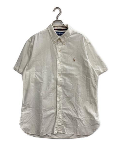 RALPH LAUREN（ラルフローレン）RALPH LAUREN (ラルフローレン) S/Sボタンダウンシャツ ホワイト サイズ:XLの古着・服飾アイテム