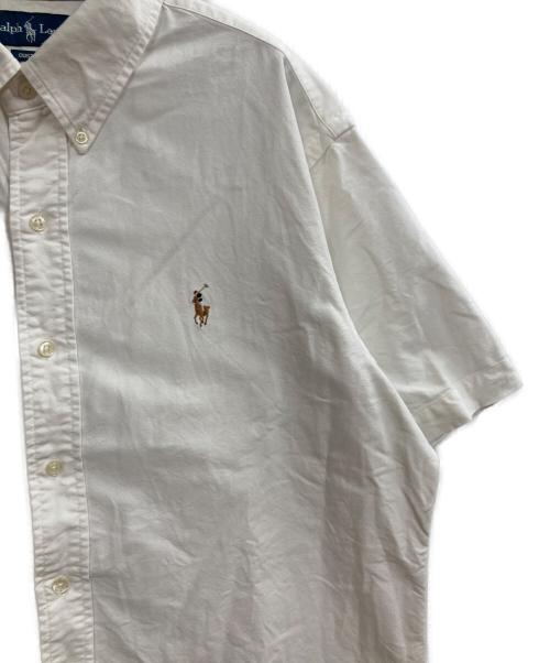 RALPH LAUREN（ラルフローレン）RALPH LAUREN (ラルフローレン) S/Sボタンダウンシャツ ホワイト サイズ:XLの古着・服飾アイテム